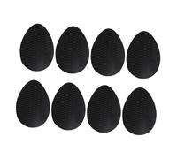 Beaupretty 4 paires Patins de Chaussures Antidérapants Autocollants Silicone Protection Semelle Résistante à Usure Noires pour Talons Hauts Coussinets Souples pour Meilleure Adhérence et Du