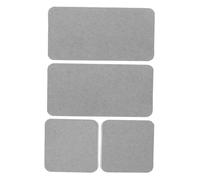 Beaupretty 4 Pièces ，，，4pcs，，8 * 8cm，16 * 8cm patin antidérapant pour lavabo de tapis absorbant cuisine tapis d'évier de cuisine dessous de verre en diatomite