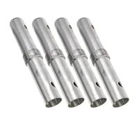 Beaupretty 4 Pièces Accessoires Échafaudage en Fer Argenté Goupilles de Verrouillage Robustes, Installation Simple et Design Sécurisé pour Différents Scénarios de Travail Mobile