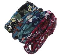 Beaupretty 4 Pièces bandeau hair band bandana accessoires sport Bandeau absorbant Bandeau de course écouteurs bandeaux bracelets accessoires pour cheveux fourniture de sport en tissu