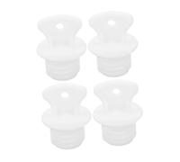 Beaupretty 4 Pièces Bouchons Caoutchouc Résistants pour Bouillottes Couvercles Étanches Moyens Accessoires de Remplacement pour Poches Eau Chaude Usage Domestique et Voyage