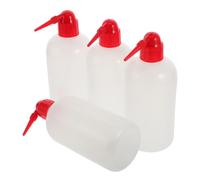 Beaupretty 4 Pièces Bouteille de Recharge pour Lampes à Huile 500ml 17oz | Bec Verseur de Précision, Repères Clairs pour Dosage, Remplissage Contrôlé, Usage Maison ou Camping