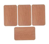 Beaupretty 4 Pièces Cèdre Espagnol Naturel Panneaux de Séparation pour Boîte à Cigares Planches Rectangulaires pour Contrôle de Humidité et Organisation Du Humidor