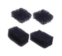 Beaupretty 4 pièces Éponge de Maquillage Effet Spécial Éponge Noire pour Scar Wound et Spéciaux pour Halloween et Cosplay et Portable