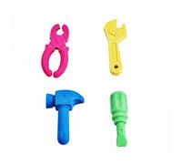 Beaupretty 4 pièces Gommes Fantaisie Outils pour Garçon Fille Gomme Ergonomique Cadeau Scolaire et Récompense pour Élèves