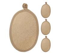 Beaupretty 4 Pièces Loofah Épurateur Éponge Tampons Exfoliants Naturels En Luffa Gommage Exfoliant Pour Le Corps Luffa