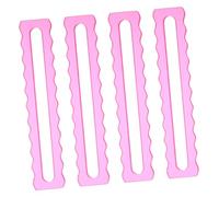 Beaupretty 4 Pièces Mahjong Line Reader Acrylic Card Guide Scalloped Mahjong Rules Helper for Precise Tile Alignment and Quick Rule Reference Beginner Assistant Tool for Game