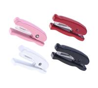 Beaupretty 4 Pièces Mini Agrafeuse Miniature pour Maison de Poupées Fournitures Scolaires Miniatures Réalistes pour Accessoires de Bureau Scène de Maison de Poupées