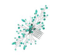 Beaupretty 4 Pièces peigne à cheveux mariage mariée Accessoires pour cheveux noirs peigne à cheveux de mariée hair charms hair toppers postiche de la mariée casque de mariage pour la mariée