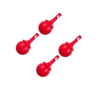 Beaupretty 4 Pièces Pointe de canne guide outils de masque pour les yeux mini arc accessoire canne rouleau canne appareil d'assistance pour aveugle accessoire de tapis de marche Plastique