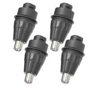 Beaupretty 4 Pièces Rechange pour Tondeuse à Poils de Nez Tête Lavable à Eau Accessoires pour Coupe-poils de Nez pour Hommes Embout pour Outil Épilation des Poils