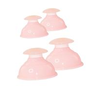 Beaupretty 4 pièces Set de Ventouses de Thérapie par Ventouses Silicone Massage sans Flammes pour Soulager Cervicales et Dos Outil Simple pour Stimulation et Métabolisme Adapté pour Usage