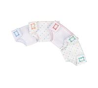 Beaupretty 4 pièces Vêtements pour Poupées Lot de Accessoires de Culottes et Couches pour Poupées avec Motifs et Ajustement Facile