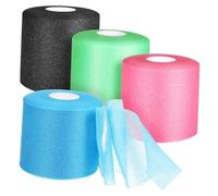 Beaupretty 4 rouleaux Ruban Pré-enveloppement Épais Mousse Sportive pour Poignets Chevilles Mains Genoux Enveloppement Athlétique Résistant et Absorbant les Chocs