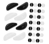 Beaupretty 40 Paires De Plaquettes Nasales Pour Lunettes Plaquettes De Nasal Pour Lunettes De Nez En Silicone Pour Support De Nasal Pour Coussinets