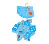 Beaupretty 45 pièces Thaï pour Tout Petits Ans Apprentissage et Prononciation Cartes Éducatives pour Préscolaire et Classe