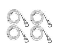 Beaupretty 4paire Sangles Transparentes Pour Talons Sangles De Cheville Détachables Ceintures De Rechange Invisibles Pour Chaussures Anti-desserrage Pour Femmes