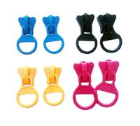 Beaupretty 4paires Boucles Oreilles Créatives Et Originales Surdimensionnées Avec Fermeture Éclair Pour Femmes Et Épouses