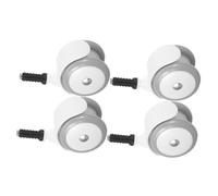Beaupretty 4pcs Roues Pivotantes à Tige Accessoires de Poussette pour Déambulateurs et Trotteurs Marche Silencieuse et Manœuvre Facile