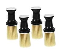 Beaupretty 4pièces Brosse De Nettoyage Pour Coiffeurs Tête Amovible Et Applicateur De Poudre Brosse Douce Pour Époussetage Des Cheveux Et Massage Du Chevelu Idéale Pour Usage Salon