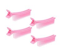 Beaupretty 4pièces Clips De Séparation De Cheveux Pour Coiffure Et Maquillage Outils Stables Pour Salon Accessoires De Coiffeur Pratiques Et Idéaux Pour Style Parfait