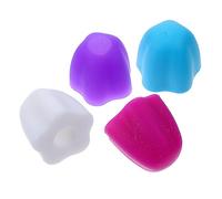 Beaupretty 4pièces Distributeur De Dentifrice Avec Bouchons Multi-usages Presse-dentifrice Automatique Lot Pour Protéger Le Tube