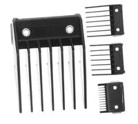 Beaupretty 4pièces Kit De Protège-lames Pour Tondeuse à Cheveux Acier Inoxydable Guides De Coupe Professionnels Avec Boucle Fer Accessoires Réglables Pour Coupe De Cheveux Précise Et Pratique