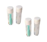 Beaupretty 4pièces Lot De Ventouses Pour Lentilles De Contact Antidérapantes Outil Doux De Retrait Et Insertion Avec Étui Vertes Blanches Pour Usage Domestique Et Voyage