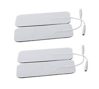 Beaupretty 4pièces Matériaux Conducteurs Pads Autocollants Pour Électro-stimulateur Musculaire Gel Non-tissé Réutilisable