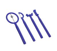 Beaupretty 4pièces Outil De Formation Langue Entraîneur Musculaire Oral Pour Garçon Fille Exercices De Prononciation Et Réhabilitation Linguistique De Réhabilitation Et Inoxydable