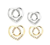 Beaupretty 4pièces Pinces Shirt Et Boucles Décoratives Pour Foulards Accessoires Pour Vêtements Set