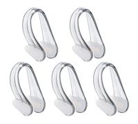 Beaupretty 5 Boîtes Pince-nez De Natation Bouchon De Nez Aide-sommeil Lunettes Led Masque De Plongée Air D'oreille De Natation Prise D'oreilles Natation Nageur Pc Black