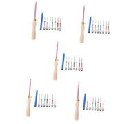 Beaupretty 5 Ensembles Aiguilles à Poinçonner Métalliques pour Outils de Couture et Fournitures pour Projets Variés