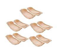 Beaupretty 5 Paires Socquettes Basses Ouvertes à Deux Orteils pour Femmes Antidérapantes Respirantes et Invisibles Séparateurs Dorteils pour Sandales