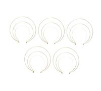 Beaupretty 5 Pièces Bandeaux Couronne de Déesse Accessoire Trois Couches Métallique Baroque et Filles Diadème Élégant pour Mariages et