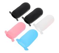 Beaupretty 5 Pièces bouchon de bouteille en silicone Couvoirs de bouteille de voyage itinérants couvercle de bouteille réutilisable couvercles de bouteilles de lavage Gel de silice