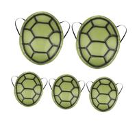 Beaupretty 5 Pièces Carapaces de Tortue Cosplay Eva pour Garçon Fille et Adultes Accessoires Déguisement Tortue Ninja pour Fête Halloween et Carnaval