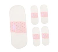 Beaupretty 5 Pièces Coton Réutilisable Lavable Serviettes Hygiéniques Postpartum Respirantes Absorbantes pour Femmes