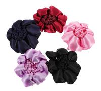 Beaupretty 5 Pièces Filet à Cheveux Coiffure De Filles De Style Durable Hair Bun Hailset Chignon Snood Couverture De Chignon De Ballet Danseurs Prise Filet De Cheveux Danseur Filets Polyester