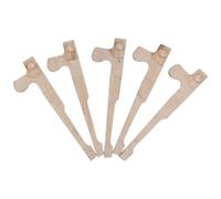Beaupretty 5 Pièces Piano Jack Repair Parts Wooden Top Rod Replacement For Upright And Vertical Piano Action Mechanism Action Repair Accessories