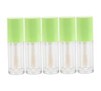 Beaupretty 5 Pièces tube de brillant à lèvres tubes de brillant à lèvres crayon flacon distributeur de vernis à lèvres tubes à lèvres flacons de rouge à lèvres comme Vert