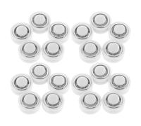 Beaupretty 50 Mini Roulements à Billes Blancs pour Fabrication D’Éoliennes DIY - Base Pivotante Rotative Légère et Précise pour Loisirs Créatifs Accessoires Miniatures pour Moulins à Vent