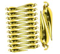 Beaupretty 50 Pièces Lot de Ballons Étoile Dorés Aluminium Décoration Gonflable Légère et Réfléchissante pour Mariage Fête et Photobooth
