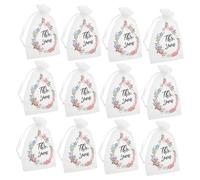 Beaupretty 50 Pièces Sachet Mesh Multifonctionnel avec Cordon de Serrage pour Mariage Fête et Pochettes Organisatrices Transparentes