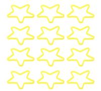 Beaupretty 50pièces Élastique Truqué Étoile Accessoire De Magie pour Spectacles Fêtes Halloween Et Tours De Prestidigitation