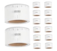 Beaupretty 50pièces Règle à Sourcils Outil De Mesure Modelage Pour Dessiner Et Mesurer Les Sourcils Le Rasage Tatouage Lot De Règles à