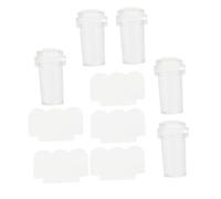 Beaupretty 5ensembles Vernis à Ongles Racloirs Transparents pour Nail Art et Stamping DIY Fournitures de Manucure Tampons de Transfert