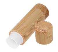 Beaupretty 5g Tubes De Gloss Vides Bambou Naturel Conteneurs Cosmétiques Pour Rangement Élégant Et Pratique Pour Projets Et Artistes Maquilleurs