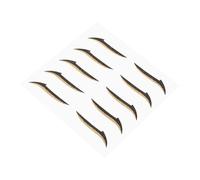 Beaupretty 5paires Autocollants Pour Eye-liner Avec Paillettes Pour Fards à Paupières Adaptés Au Maquillage De Fête Lot