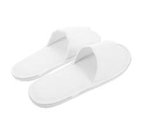 Beaupretty 5Paires Lot de Pantoufles Réutilisables à Bout Ouvert pour Hommes et Femmes Confortables pour Invités Voyages Au Spa Entretien Facile et Lavables